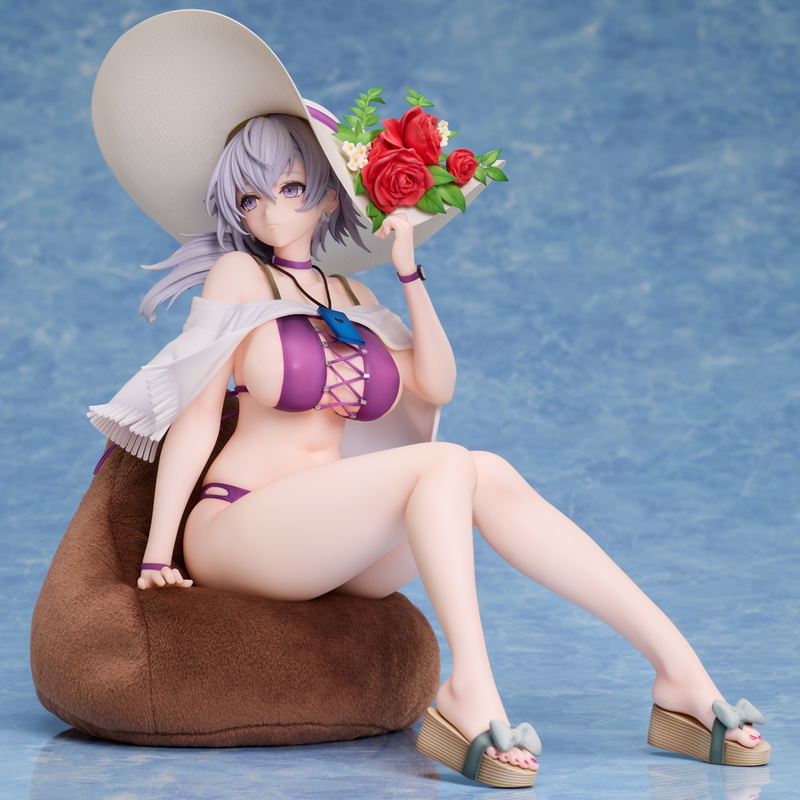 Azur Lane 1/7 Scale Pre-Painted Figure: Reno Summer Spin-off image 2