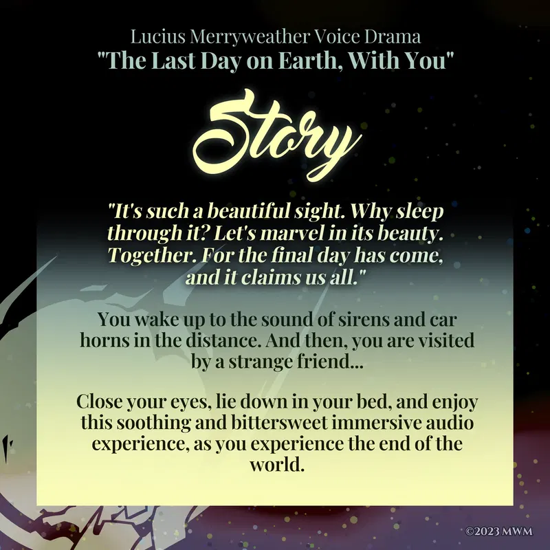 Lucius Merryweather - “The Last Day on Earth, With You” - Voice Drama <span class="ext ext_digital">digital</span> image 3