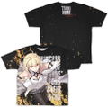 Tsukihime -A Piece Of Blue Glass Moon- Arcueid Brunestud Double-sided Full Graphic T-shirt Flame Blood River Ver. (Size M) thumbnail 1