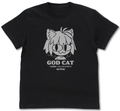 Tsukihime -A Piece Of Blue Glass Moon- God Cat Neko Arc T-shirt (Black | Size XL) thumbnail 1