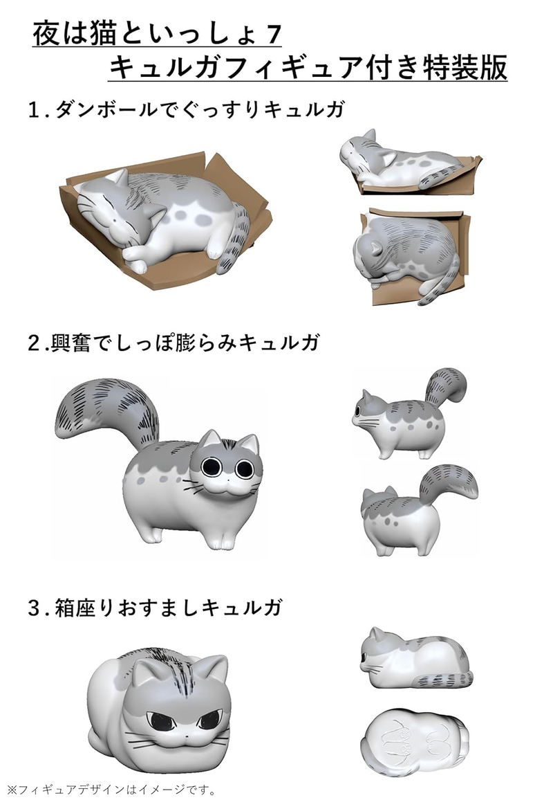 Yoru Ha Neko To Issho 7 [w/ Kyuruga Figure Special Edition] image 3