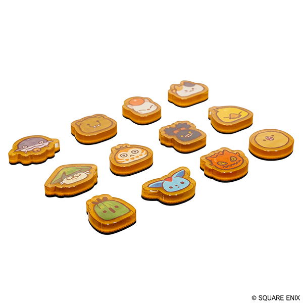 Final Fantasy XIV Rakugaki Minions Acrylic Magnet (Set of 12 Pieces) (Re-run) image 2