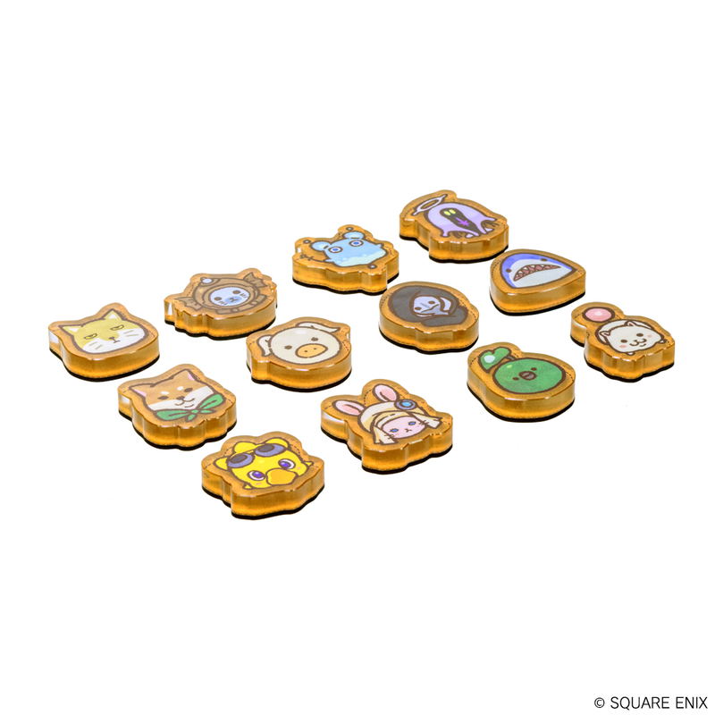 Final Fantasy XIV Rakugaki Minions Acrylic Magnet Vol. 2 (Set of 12 Pieces) (Re-run) image 2