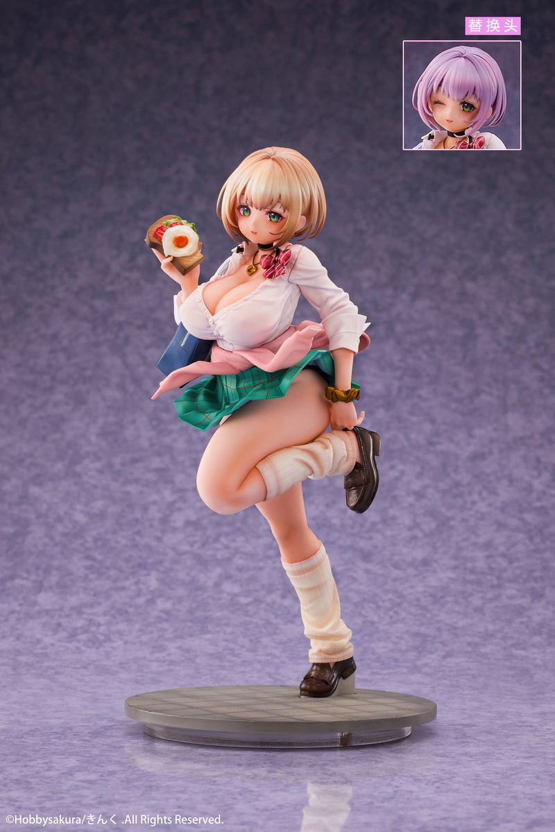 Original Character 1/6 Scale Pre-Painted Figure: Scatterbrained JK Aiuchi Hina Original Ver. image 1