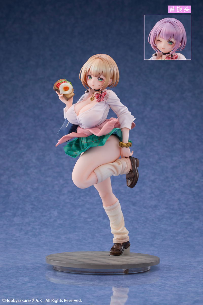 Original Character 1/6 Scale Pre-Painted Figure: Scatterbrained JK Aiuchi Hina Repaint Ver. image 1