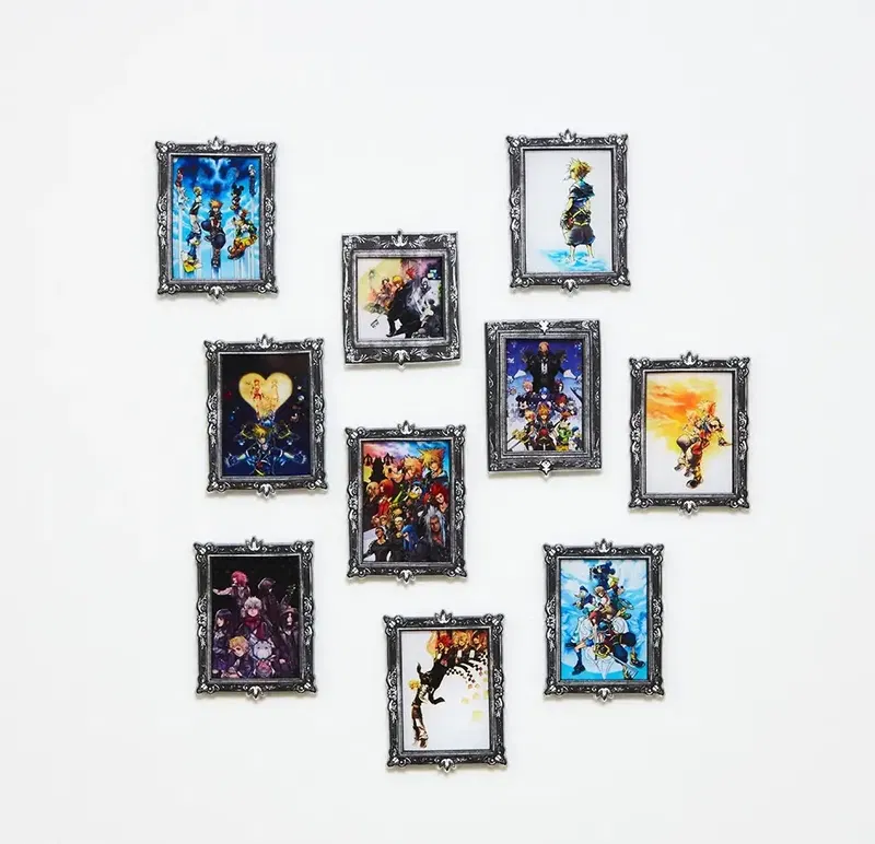 Kingdom Hearts Acrylic Magnet Gallery Vol.2 (Set of 10 Pieces) (Re-run) image 1