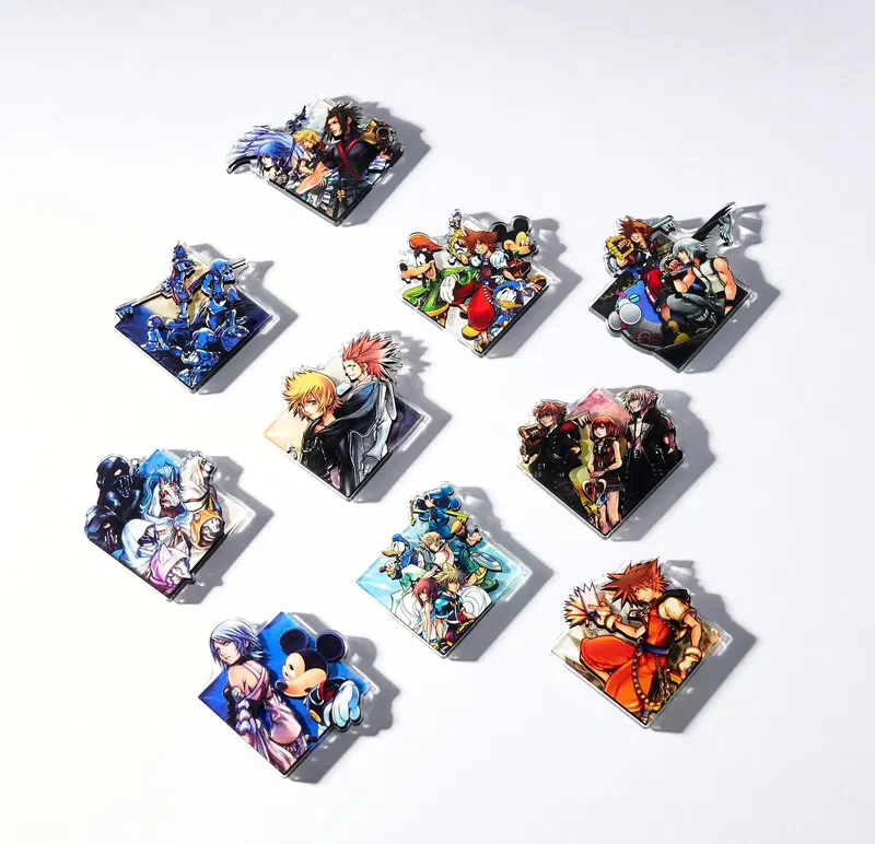 Kingdom Hearts Acrylic Magnet Gallery Vol. 4 (Set of 10 Pieces) (Re-run) image 1