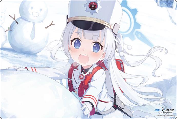Bushiroad Rubber Mat Collection V2 Vol. 1376 Blue Archive Cherino Memorial Lobby Illustration Ver. image 1