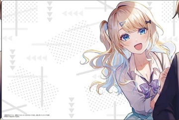 Bushiroad Rubber Mat Collection V2 Vol. 1381 Fujimi Fantasia Bunko You Were Experienced, I Was Not: Our Dating Story Shirakawa Luna — Import Game Deal