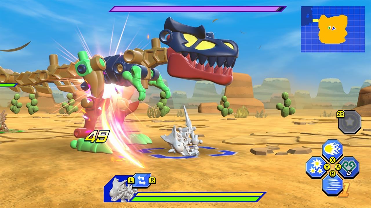 HoneHoneZaurus X Chogattai! Build & Battle for Nintendo Switch
