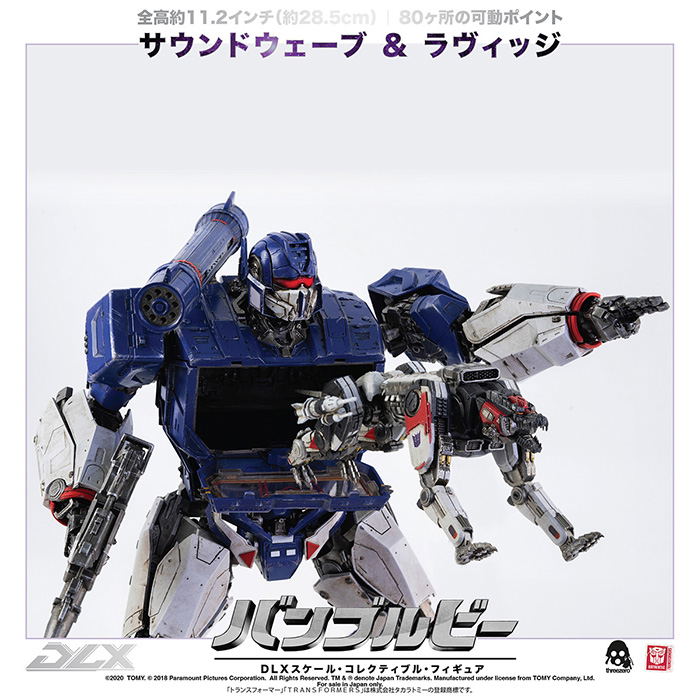 Transformers Bumblebee: DLX Soundwave and Ravage (Re-run)