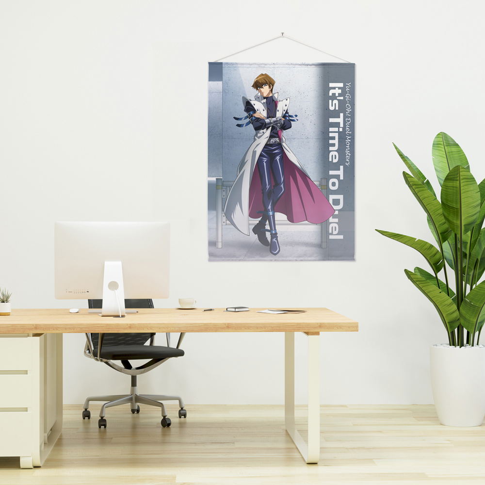 Poster XXL Yu-Gi-Oh – Tapisserie Murale Seto Kaiba – Blue-Eyes White Dragon