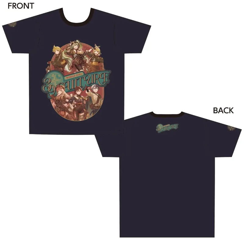 39Culture 2024 WORLD Full Graphic T-shirt (Size XL) image 1