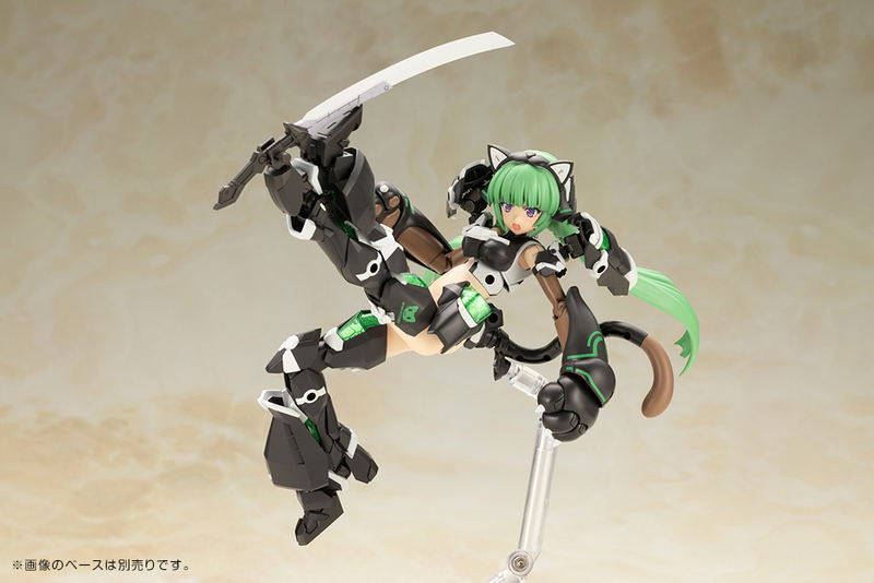 Frame Arms Girl Plastic Model Kit: Magatsuki Cat Armor Ver. image 15
