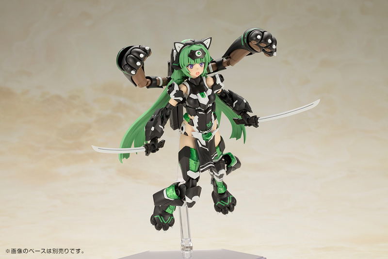Frame Arms Girl Plastic Model Kit: Magatsuki Cat Armor Ver. image 9