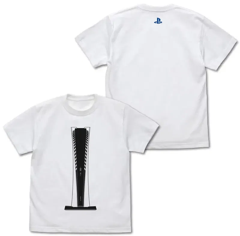 PlayStation - T-shirt For PlayStation 5 (White | Size S) image 1