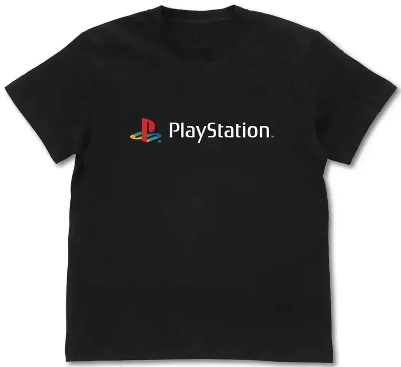 PlayStation - T-shirt For PlayStation Heritage Ver. (Black | Size S) image 1