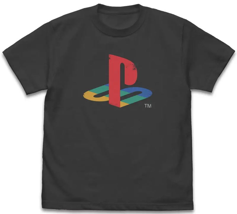 PlayStation - T-shirt For PlayStation Light Grunge Ver. (Sumi | Size XL) image 1