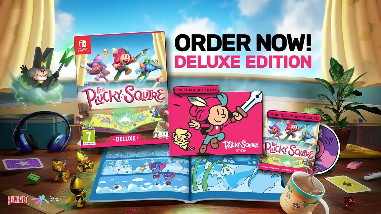 The Plucky Squire aura droit à une édition physique dès l'année prochaine, ainsi qu'à une édition Deluxe The Plucky Squire aura droit à une édition physique dès l'année prochaine, ainsi qu'à une édition Deluxe