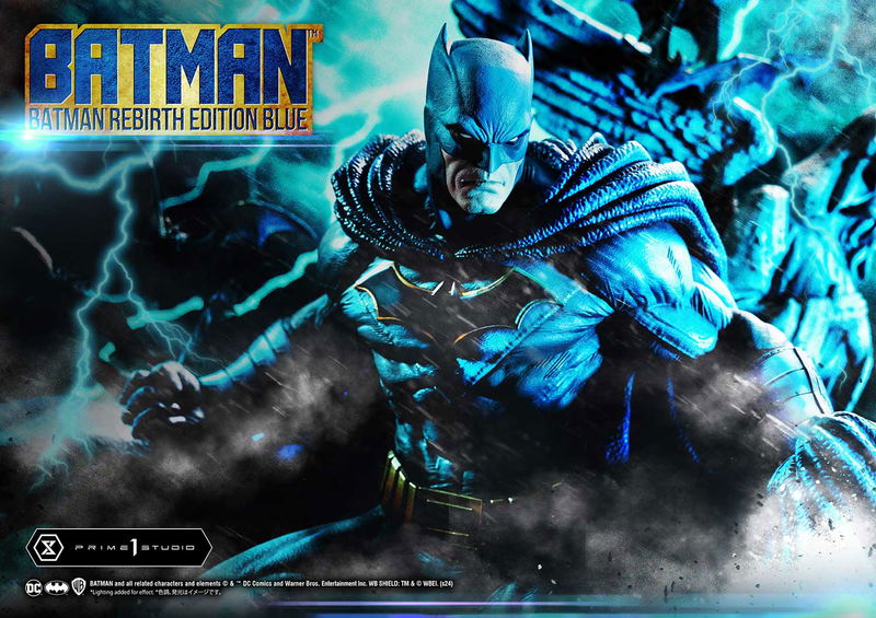 Ultimate Premium Masterline Batman (Comics) 1/4 Scale Statue: Batman Rebirth Edition (Blue) image 36