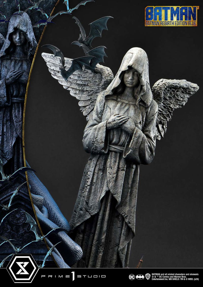 Ultimate Premium Masterline Batman (Comics) 1/4 Scale Statue: Batman Rebirth Edition (Blue) image 17