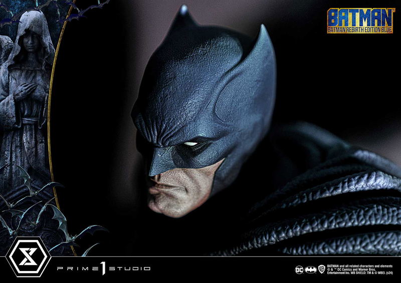 Ultimate Premium Masterline Batman (Comics) 1/4 Scale Statue: Batman Rebirth Edition (Blue) image 28