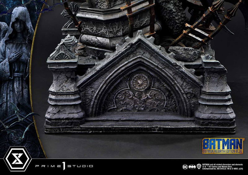 Ultimate Premium Masterline Batman (Comics) 1/4 Scale Statue: Batman Rebirth Edition (Blue) image 31