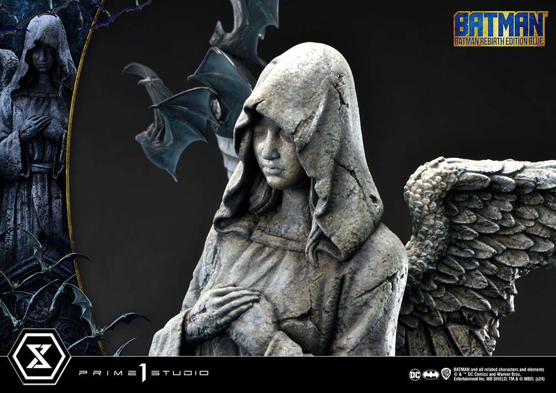 Ultimate Premium Masterline Batman (Comics) 1/4 Scale Statue: Batman Rebirth Edition (Blue) image 34
