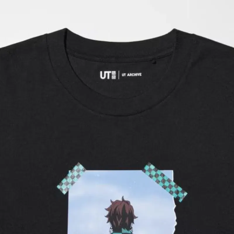 UT Archive Demon Slayer - Tanjiro Kamado T-Shirt (Black | Size L) image 2