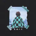 UT Archive Demon Slayer - Tanjiro Kamado T-Shirt (Black | Size L) thumbnail 3