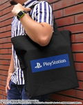PlayStation - Large Tote Bag For PlayStation (Black) thumbnail 2