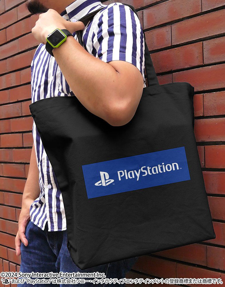 PlayStation - Large Tote Bag For PlayStation (Black) image 2