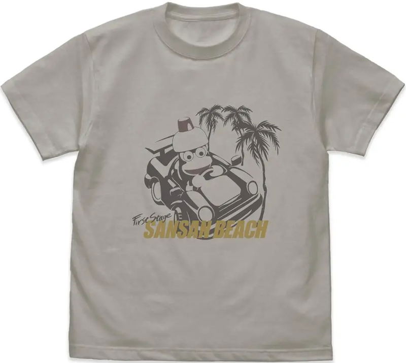 Ape Escape - Piposaru Drive T-shirt (Light Gray | Size L) image 1
