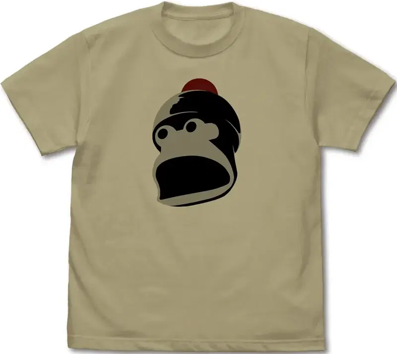 Ape Escape - Piposaru Shock T-shirt (Sand Khaki | Size S) image 1