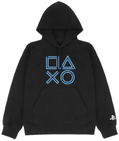 PlayStation - Pullover Hoodie For PlayStation Shapes Neon Ver. (Black | Size XXL) thumbnail 1
