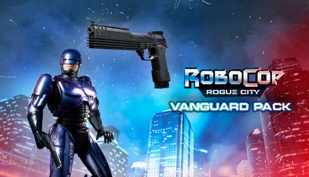 RoboCop: Rogue City - Vanguard Pack (DLC) <span class="ext" style="background-color: #B0000F; color: #FFFFFF;">DLC</span> <span class="ext" style="background-color: #2a475e; color: #FFFFFF;">STEAM</span> <span class="ext ext_digital">digital</span> image 1