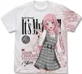 BanG Dream! It's MyGO!!!!! - Anon Chihaya Full Graphic T-shirt (White | Size S) thumbnail 1