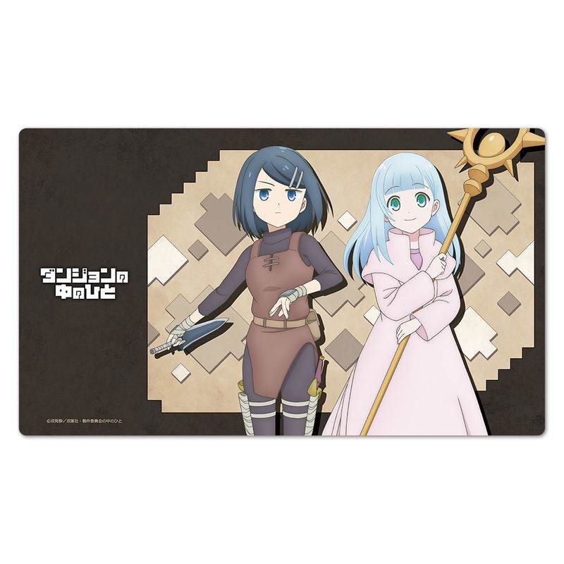Dungeon People Character Rubber Mat Clay & Belle image 1