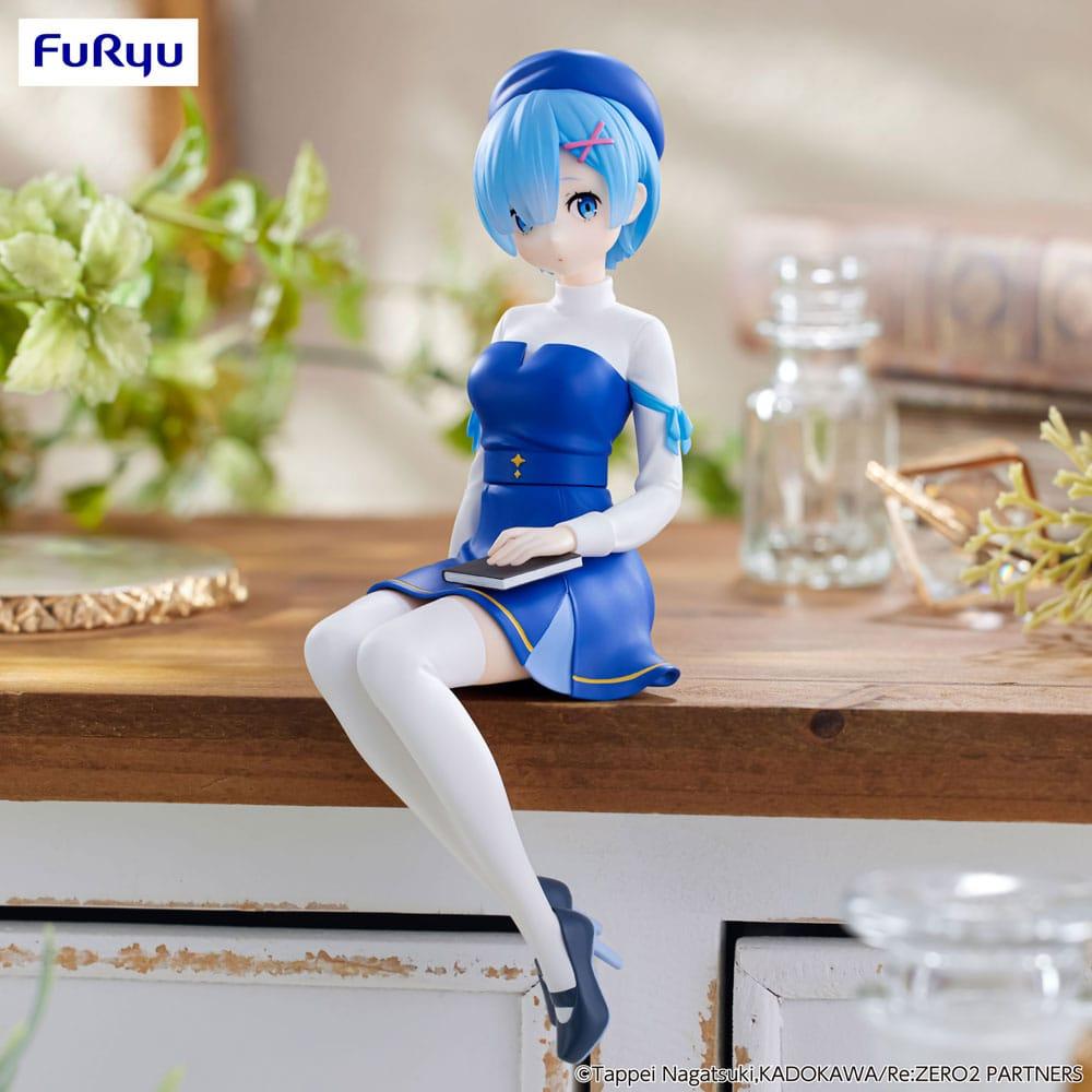 Re:Zero Starting Life in Another World Noodle Stopper Figure: Rem Book Girl Ver. — Import Game Deal