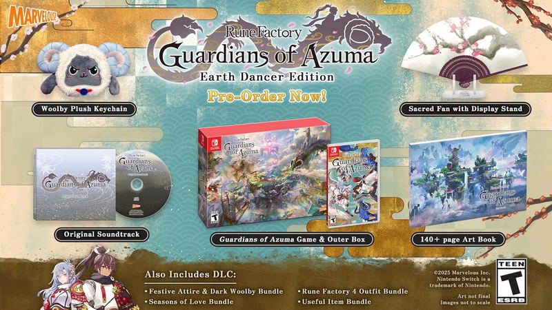 Rune Factory: Guardians of Azuma [Earth Dancer Limited Edition] image 1