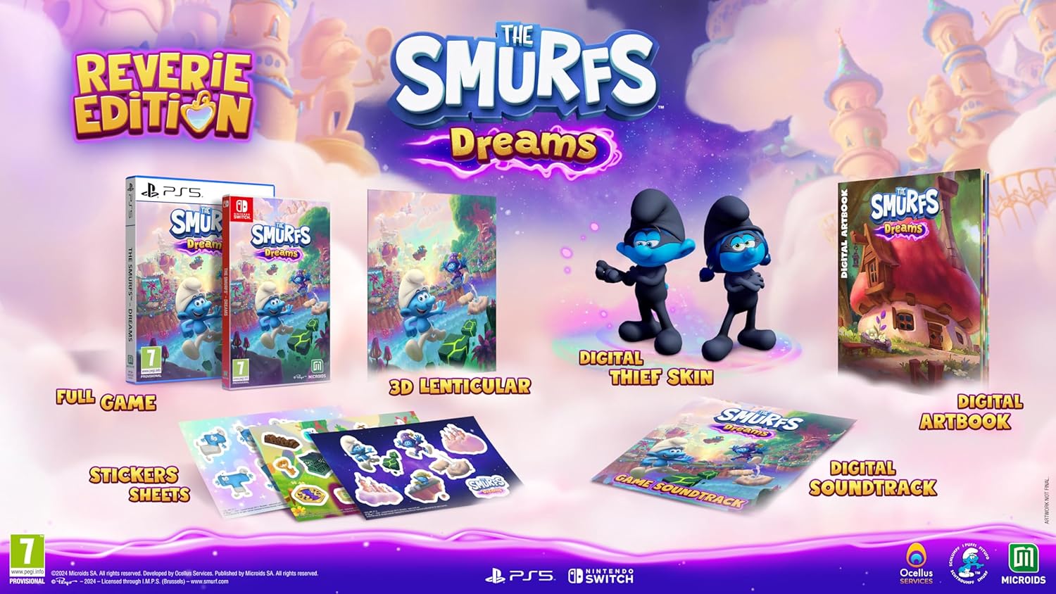 The Smurfs: Dreams [Reverie Edition] — Import Game Deal