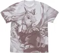 Touhou LostWord - Touhou LostWord Fujiwara no Mokou All-Print T-shirt (Ash | Size S) thumbnail 1