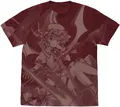 Touhou LostWord - Touhou LostWord Remilia Scarlet All-Print T-shirt (Burgundy | Size S) thumbnail 1