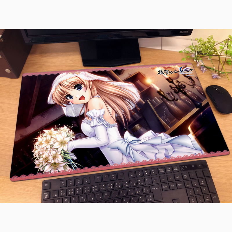 Aiyoku No Eustia Rubber Mat Fione Silvaria Wedding Dress image 2