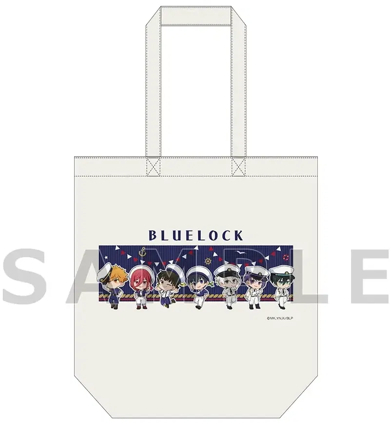 Blue Lock Tote Bag Marine Look / Mini Character image 1