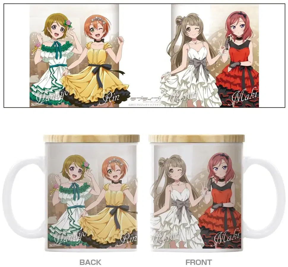 Love Live! - Original Illustration: Kotori, Rin, Maki, and Hanayo Full ...