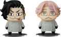 Chibi Figures Tokyo Revengers: Kokonoi Hajime & Inui Seishu Bkub Ver. thumbnail 1