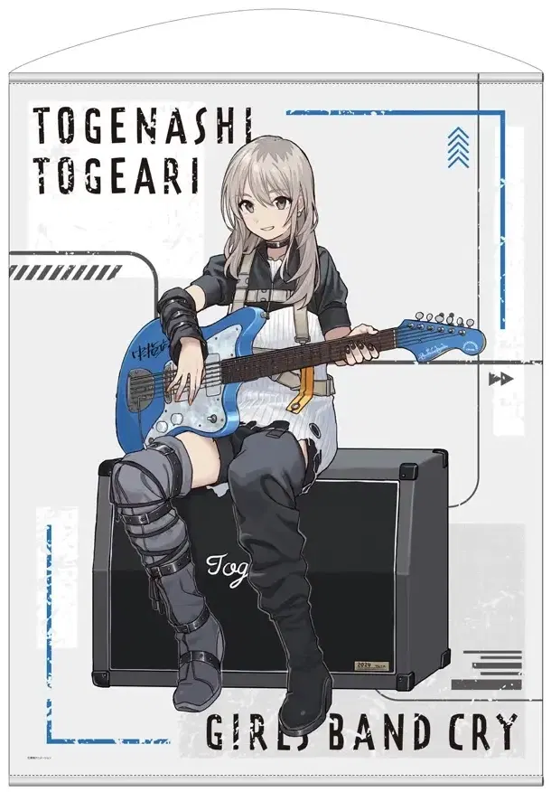 Girls Band Cry - Original Illustration Of Momoka Kawaragi 100cm Tapestry Artist Photo Ver. image 1