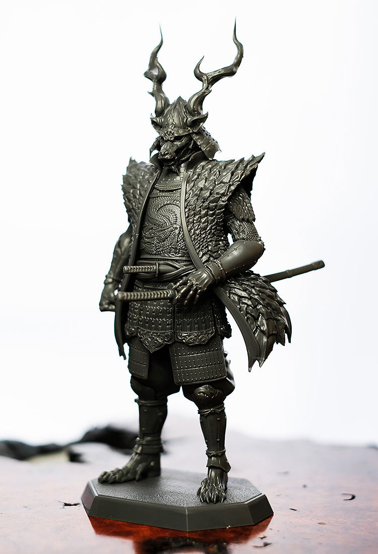 Zodiac Warrior: Dragon Ready-to-Assemble Plastic Model Kit image 2