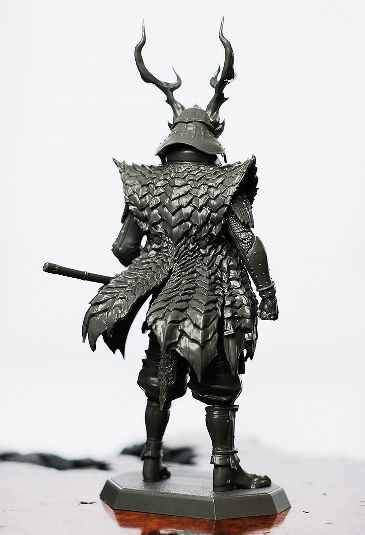 Zodiac Warrior: Dragon Ready-to-Assemble Plastic Model Kit image 3